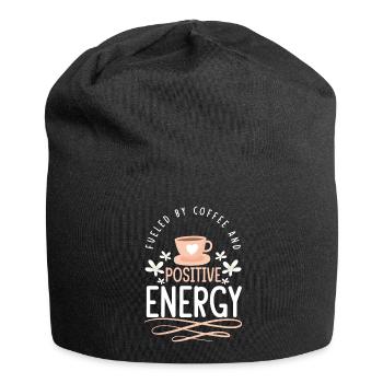 Mantra positif fort - Bonnet en jersey - noir - Devant