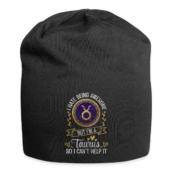 Zodiac element zodiac - Jersey Beanie - black - Front