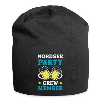 Équipage de la fête en mer du Nord - Bonnet en jersey - noir - Devant