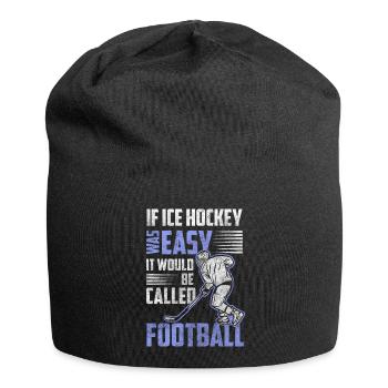 Ice Hockey Ice Hockey Stick Skates - Jersey Beanie - black - Front