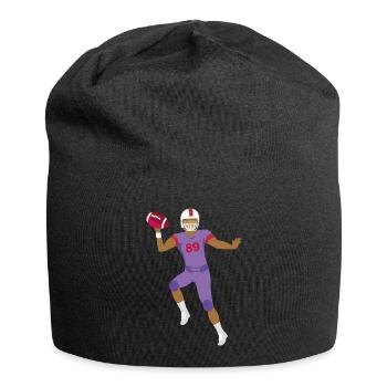 Ballsport - Jersey-Beanie - Schwarz - Vorne