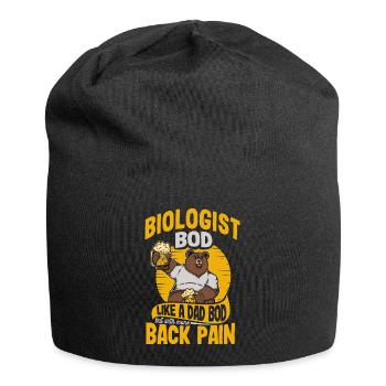 Biologiste Bod Like A Dad Bod Drôle de Microbiologiste - Bonnet en jersey - noir - Devant