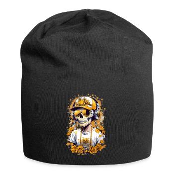 Zucker Skull - Jersey-Beanie - Schwarz - Vorne
