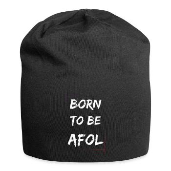 Source - Bonnet en jersey - noir - Devant