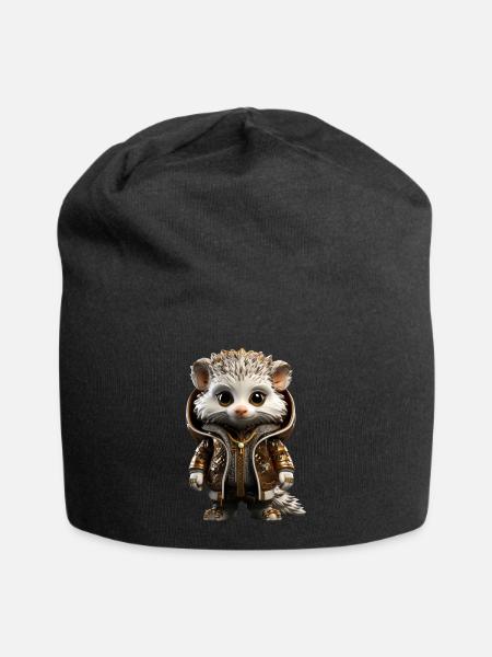 Mister Spike - Jersey Beanie - black