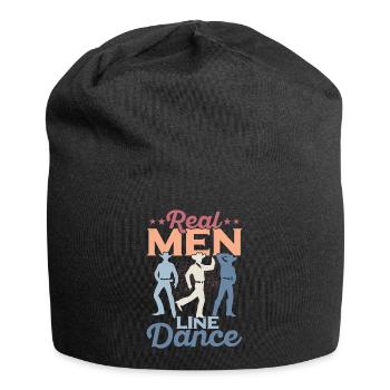Real Men Line Dance Western Country Music - Bonnet en jersey - noir - Devant
