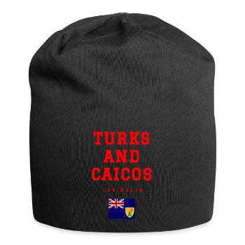 Turks and Caicos - Jersey Beanie - black - Front