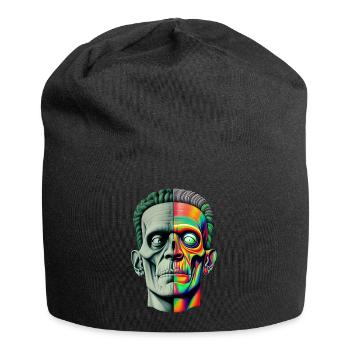 Hipster zombie - Bonnet en jersey - noir - Devant