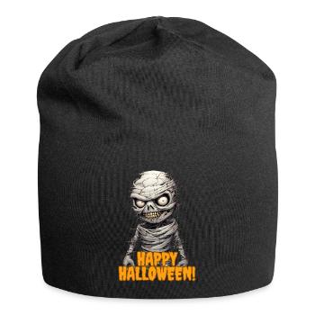 Joyeux halloween - Bonnet en jersey - noir - Devant