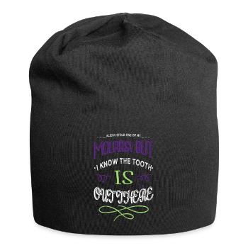 idée de cadeau d’anniversaire extraterrestre ovni extraterrestre amants - Bonnet en jersey - noir - Devant
