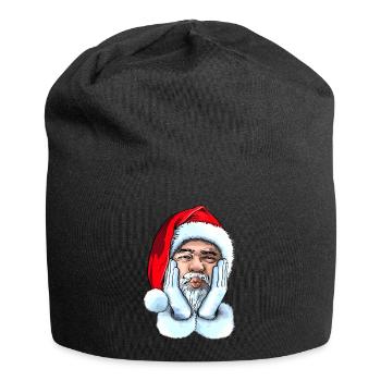 Bussi Kussi - Jersey-Beanie - Schwarz - Vorne