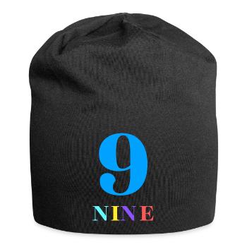 Nine-9th Anniversary - Jersey Beanie - black - Front