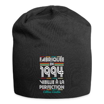 Anniversaire 30 ans - Fabriquée en 1994 - Bonnet en jersey - noir - Devant