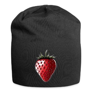 Fraise - Bonnet en jersey - noir - Devant