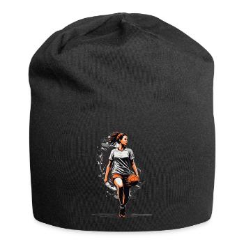 Handball Player: Iconic Streetwear Style - Jersey Beanie - black - Front
