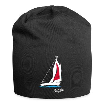 sailing ship segler segeln - Jersey-Beanie - Schwarz - Vorne
