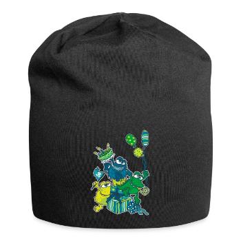 Monster Party - Jersey Beanie - black - Front