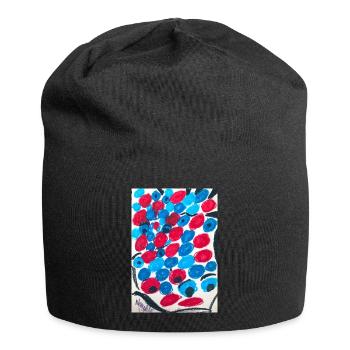 What do you see? - Bonnet en jersey - noir - Devant