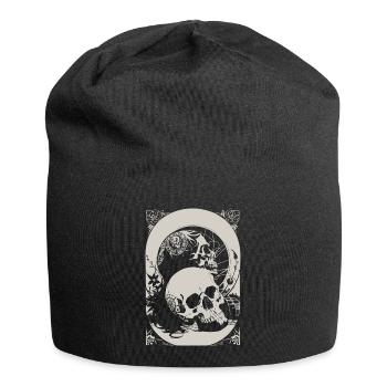 Skulls - Jersey-Beanie - Schwarz - Vorne