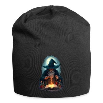 Meister der Zauberei - Jersey-Beanie - Schwarz - Vorne