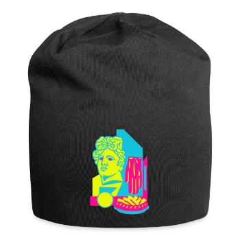 Art Food - Jersey-Beanie - Schwarz - Vorne