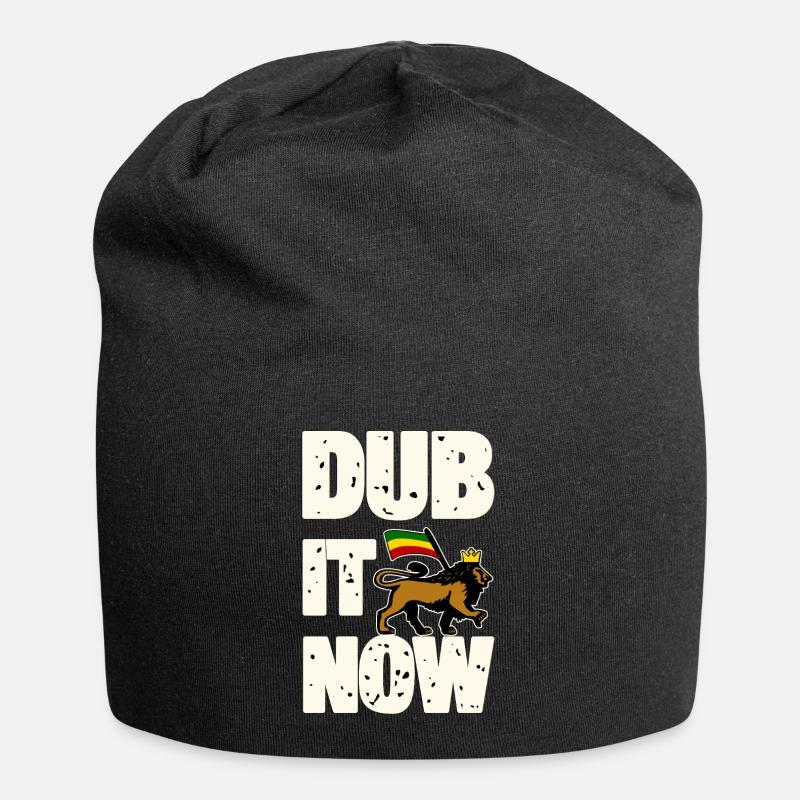 Dub It Now Lion - Jersey-Beanie - Schwarz