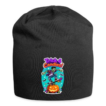 Trick 4 Candies Halloween Skateboard Tee - Bonnet en jersey - noir - Devant