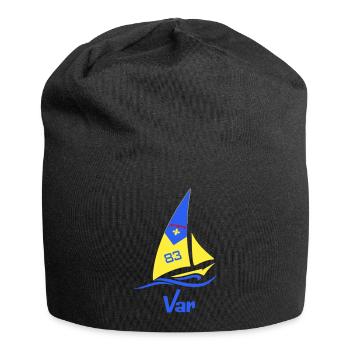 Voilier Var 83 - Bonnet en jersey - noir - Devant