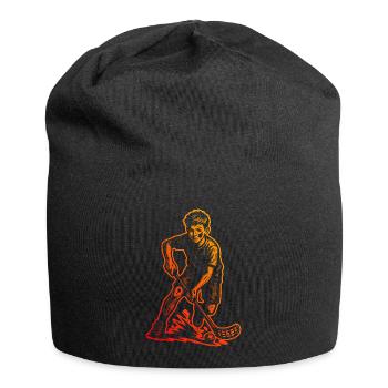 Floorball style for every occasion - Jersey Beanie - black - Front