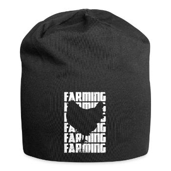 Agriculture - Bonnet en jersey - noir - Devant