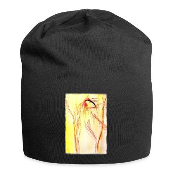  bee-eater - Jersey Beanie - black - Front