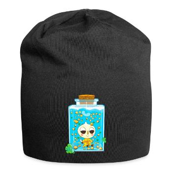 Tama Pickels  - Jersey-Beanie - Schwarz - Vorne