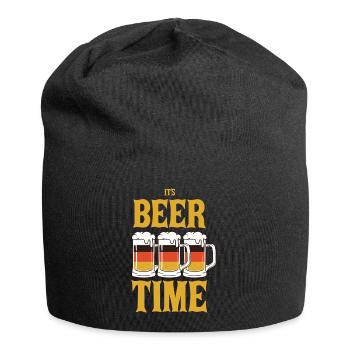 Funny beer saying - Jersey Beanie - black - Front