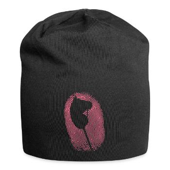 Hobby Horse Fingerprint Rider - Jersey Beanie - black - Front