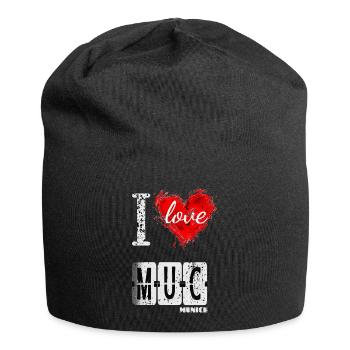 I love Munich - Jersey Beanie - black - Front