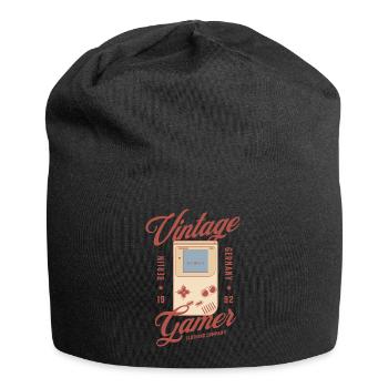 Vintage Gamer 1992 – Portable rétro - Bonnet en jersey - noir - Devant
