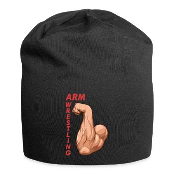Arm Wrestling Power Arm - Jersey Beanie - black - Front