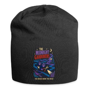Mysterious Midnight Gardeners - Jersey Beanie - black - Front