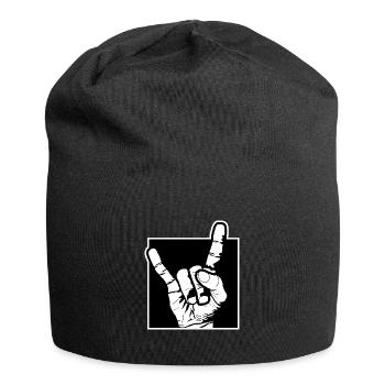 Fourchette à Pommes Heavy Metal - Bonnet en jersey - noir - Devant