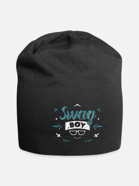 Swag Boy - Jersey-Beanie - Schwarz