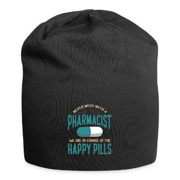 Funny Medicine Druggist Pharmacy Pharmacist - Jersey-Beanie - Schwarz - Vorne