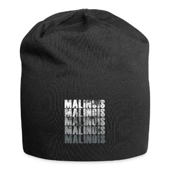 Malinois Hundemotiv IGP Mondioring - Jersey-Beanie - Schwarz - Vorne