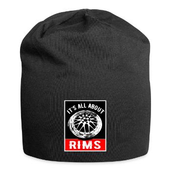 It's all about rims Felgen Räder Tuning Turbo - Jersey-Beanie - Schwarz - Vorne
