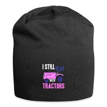 Agriculteur agriculteur - Bonnet en jersey - noir - Devant