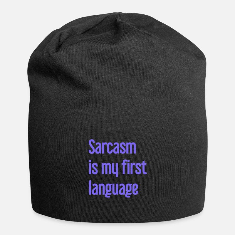 Sarcasme Pro - Bonnet en jersey - noir
