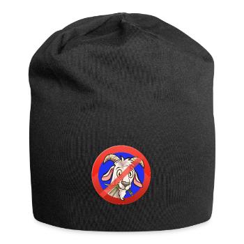 Keinbock Sternzeichen Astrologie Horoskop - Jersey-Beanie - Schwarz - Vorne