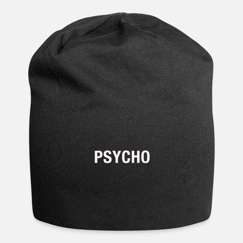 psycho - Bonnet en jersey - noir