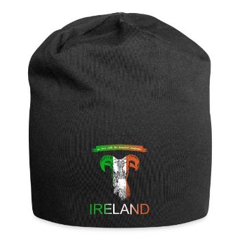 Ireland Ireland sheep - Jersey Beanie - black - Front