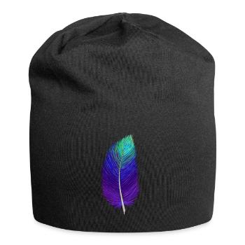 Printemps galaxie - Bonnet en jersey - noir - Devant