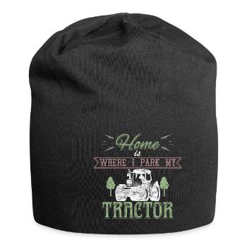 Traktor - Jersey-Beanie - Schwarz - Vorne